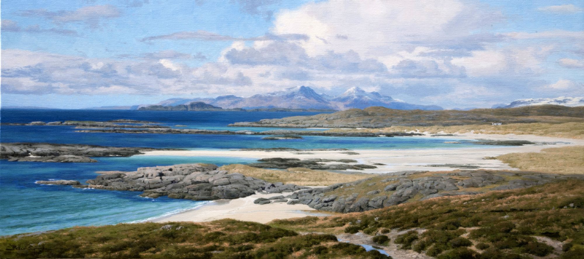 Peter Symonds artist Scottish landscapes wild places natural environment