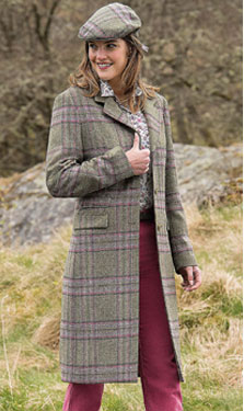 Marton Mills Yorkshire pure new wool mill tweed British country fashion clothing