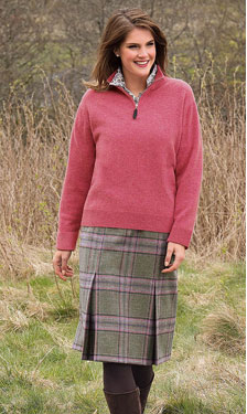 Marton Mills Yorkshire pure new wool mill tweed British country fashion clothing