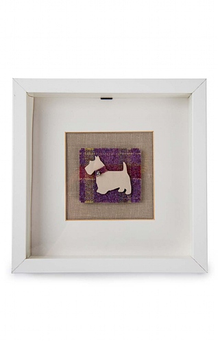 Framed Tweed Picture Framed Tweed Picture