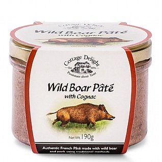 Cottage Delight's Wild Boar Pâté With Cognac 190g Cottage Delight's Wild Boar Pâté With Cognac 190g