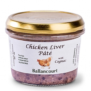 Ballancourt's Chicken Liver Pâté With Cognac 180g Ballancourt's Chicken Liver Pâté With Cognac 180g