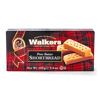 Walker's Pure Butter Shortbread Box 250g Walker's Pure Butter Shortbread Box 250g