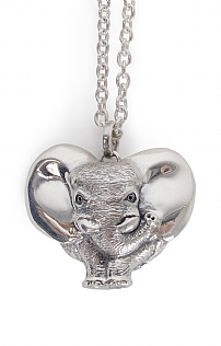 Silver Zozo Heart Pendant Silver Zozo Heart Pendant