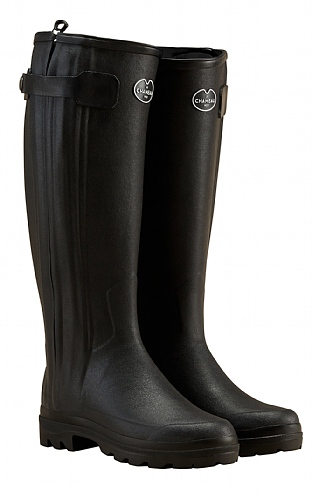 Ladies Leather Lined Zip Welly Ladies Leather Lined Zip Welly