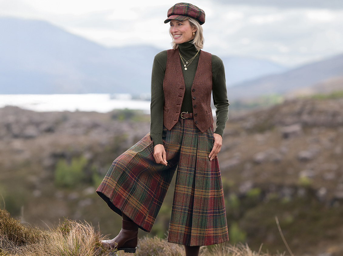 Ladies Tweed Country Trousers