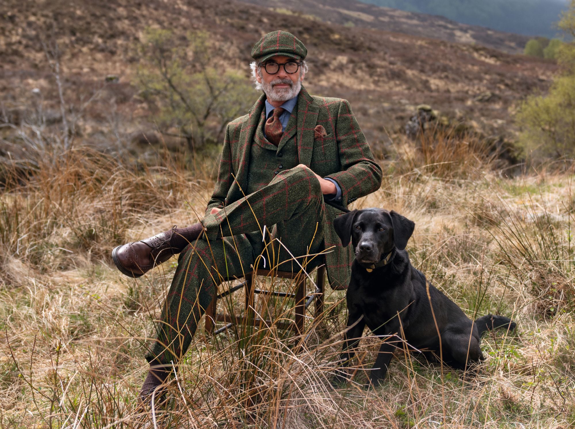 Men's Harris Tweed Trousers
