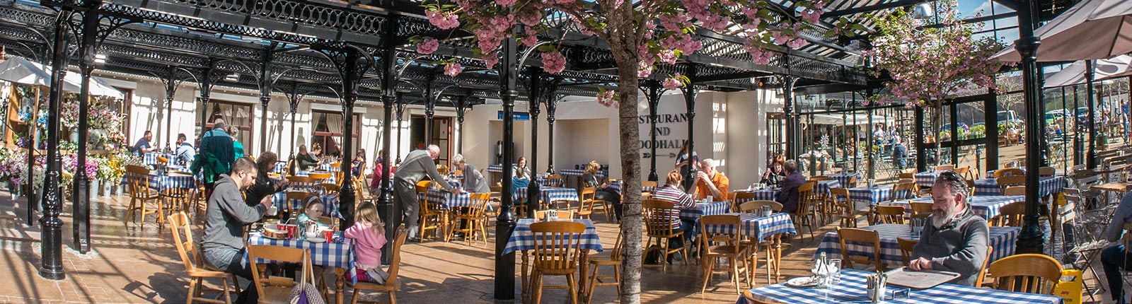 Outdoor Restaurant Area