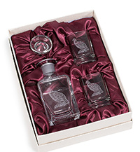 Burns Crystal Decanter