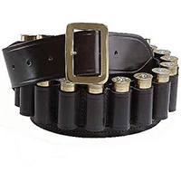 Croots Bridle Leather 12G Cartridge Belt