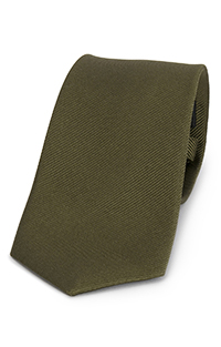 Plain Woven Silk Tie