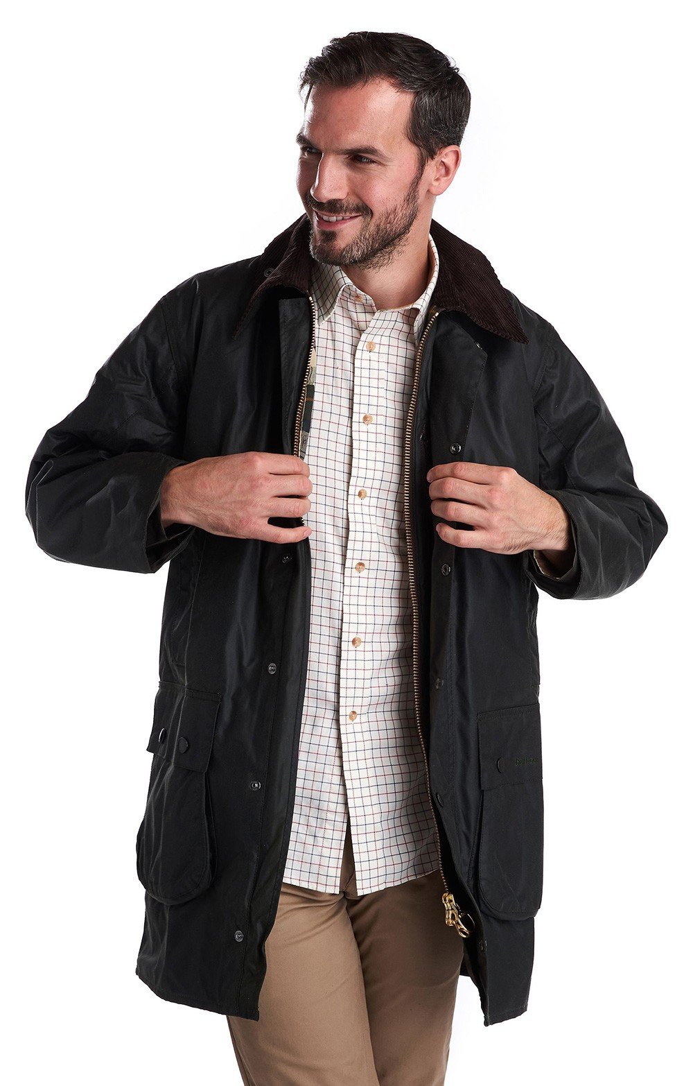 Barbour Border Waxed Jacket