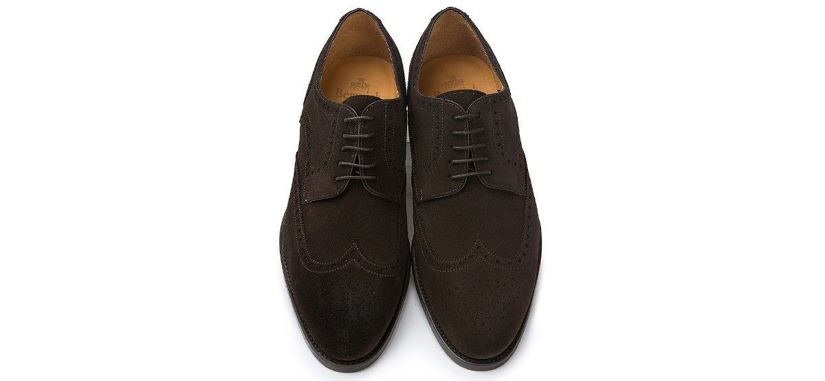 Suede Brogue Shoe