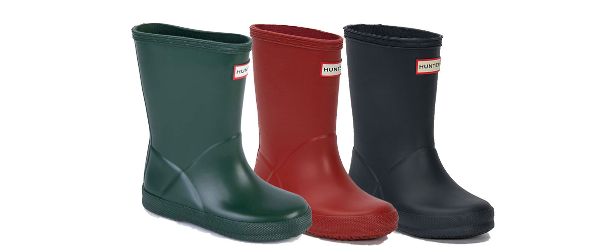 kids hunter wellies