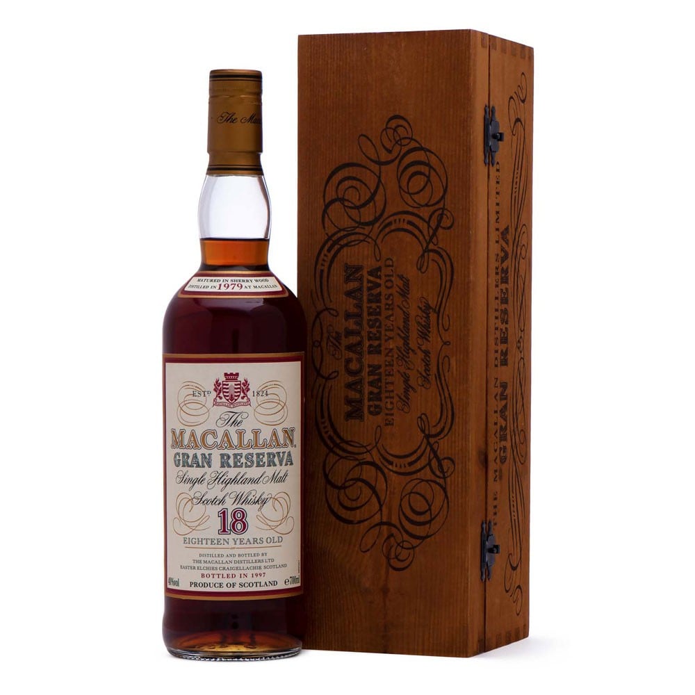 The macallan 1979 18 year old Grand Reserva