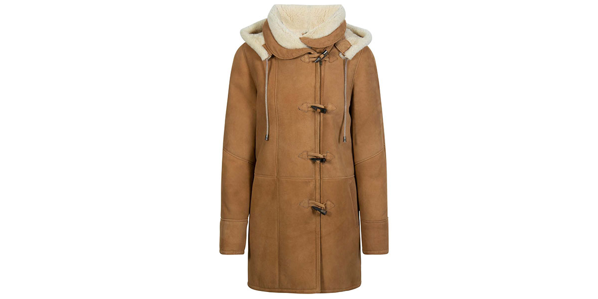 Sheepskin coat