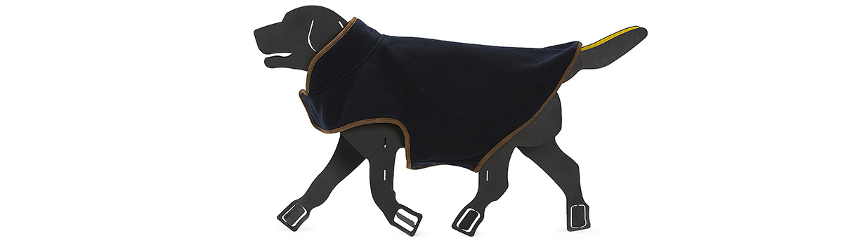 Fleece dog coat