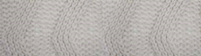 Aran Knit Double Zig Zag Stitch