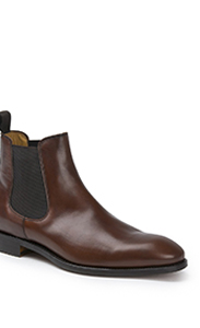 House of Bruar mens leather Chelsea boot chestnut leather country fashion