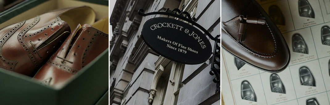 Crockett and Jones archive images makers of shoes since 1879