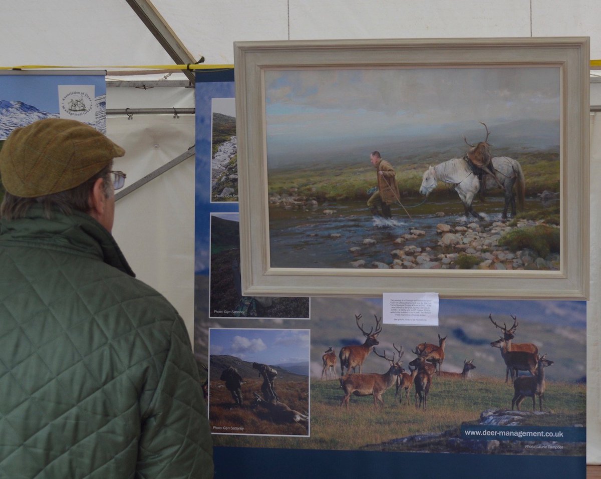 Ian Macgillivray 'across the burn' the assocation of deer management groups