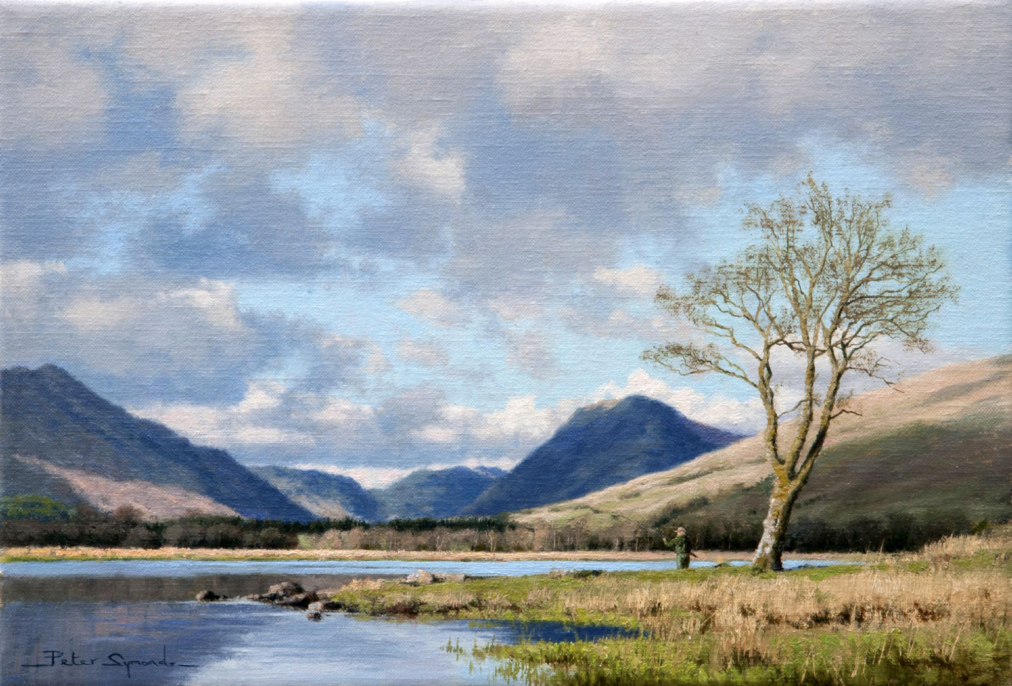 Peter Symonds artist Scottish landscapes wild places natural environment