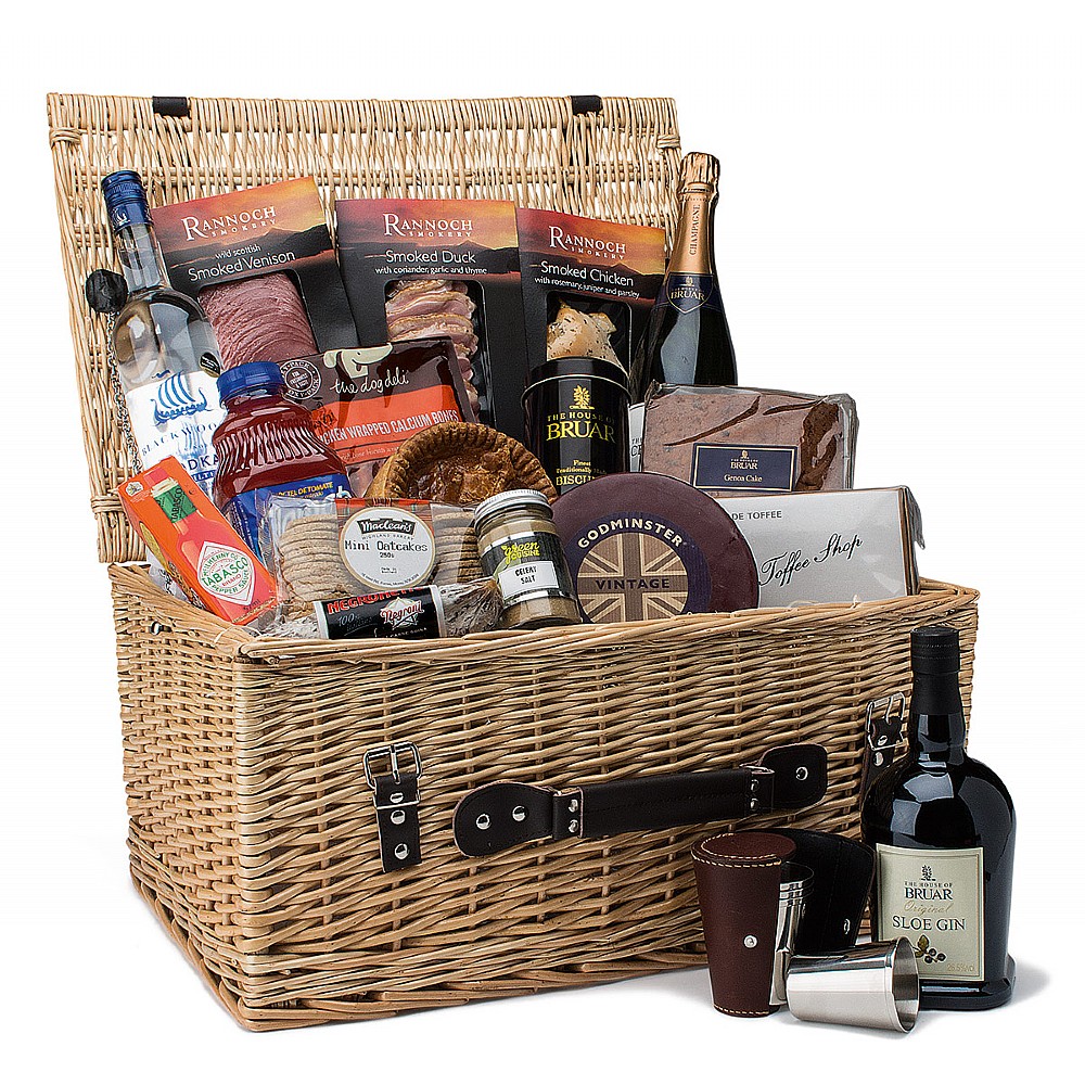 house of bruar shooting hamper full of luxurious goods