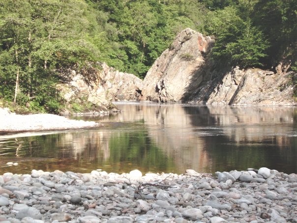photograph of River Garry Perthshire Scotland Highlands