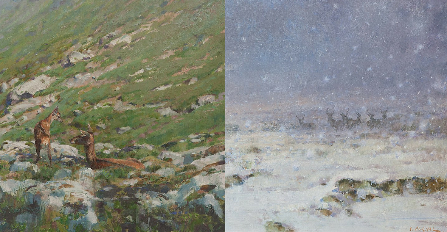 Ian MacGillivray 'four seasons' spring and winter