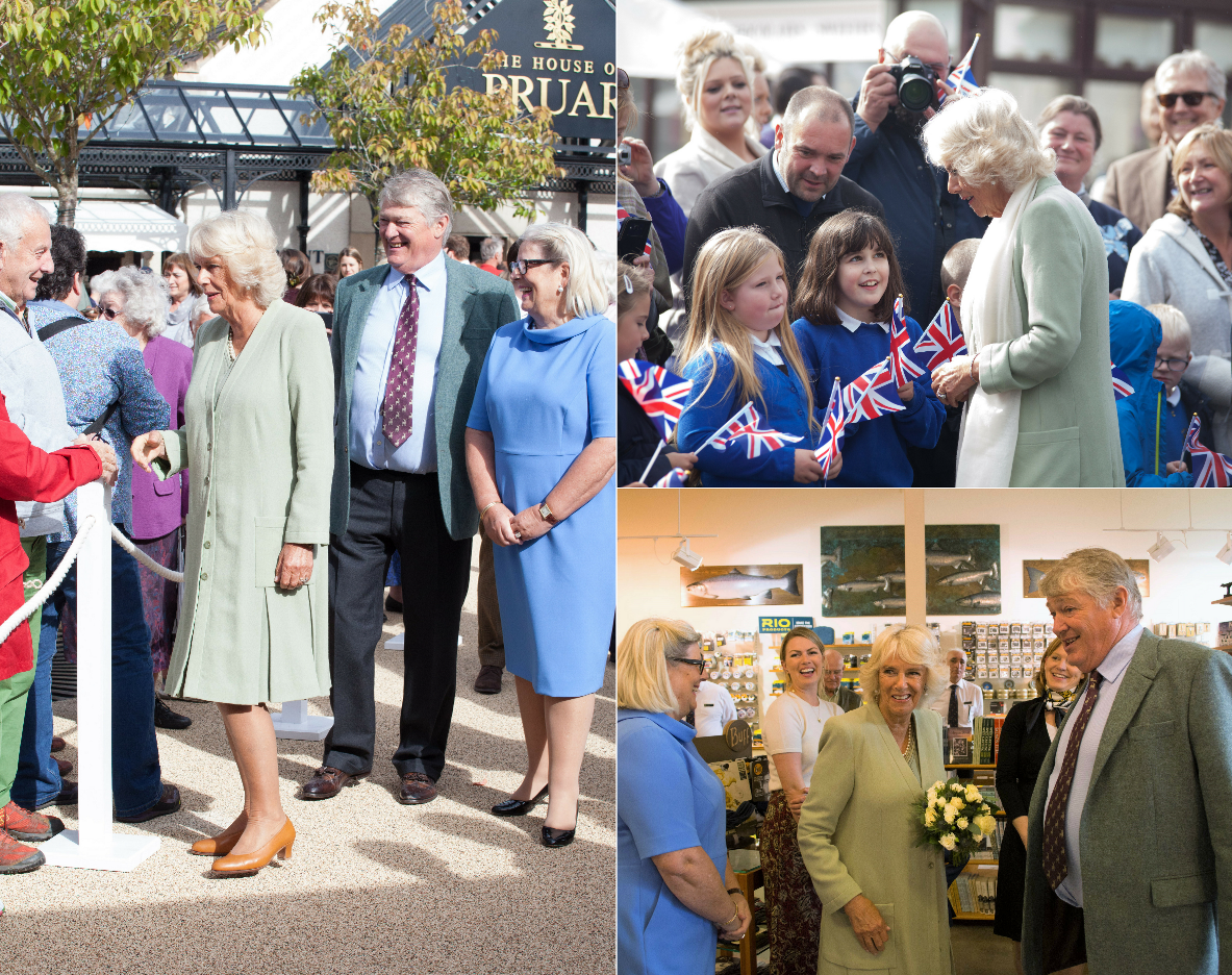 Royal Visit House of Bruar Duchess of Rothesay Cambridge