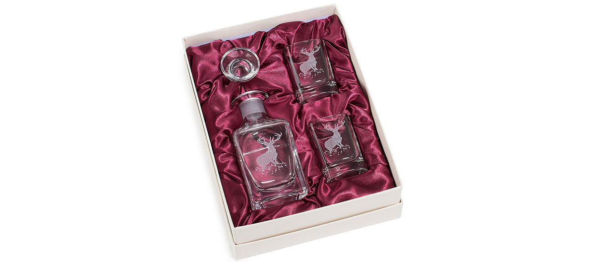 Burns Crystal Decanter