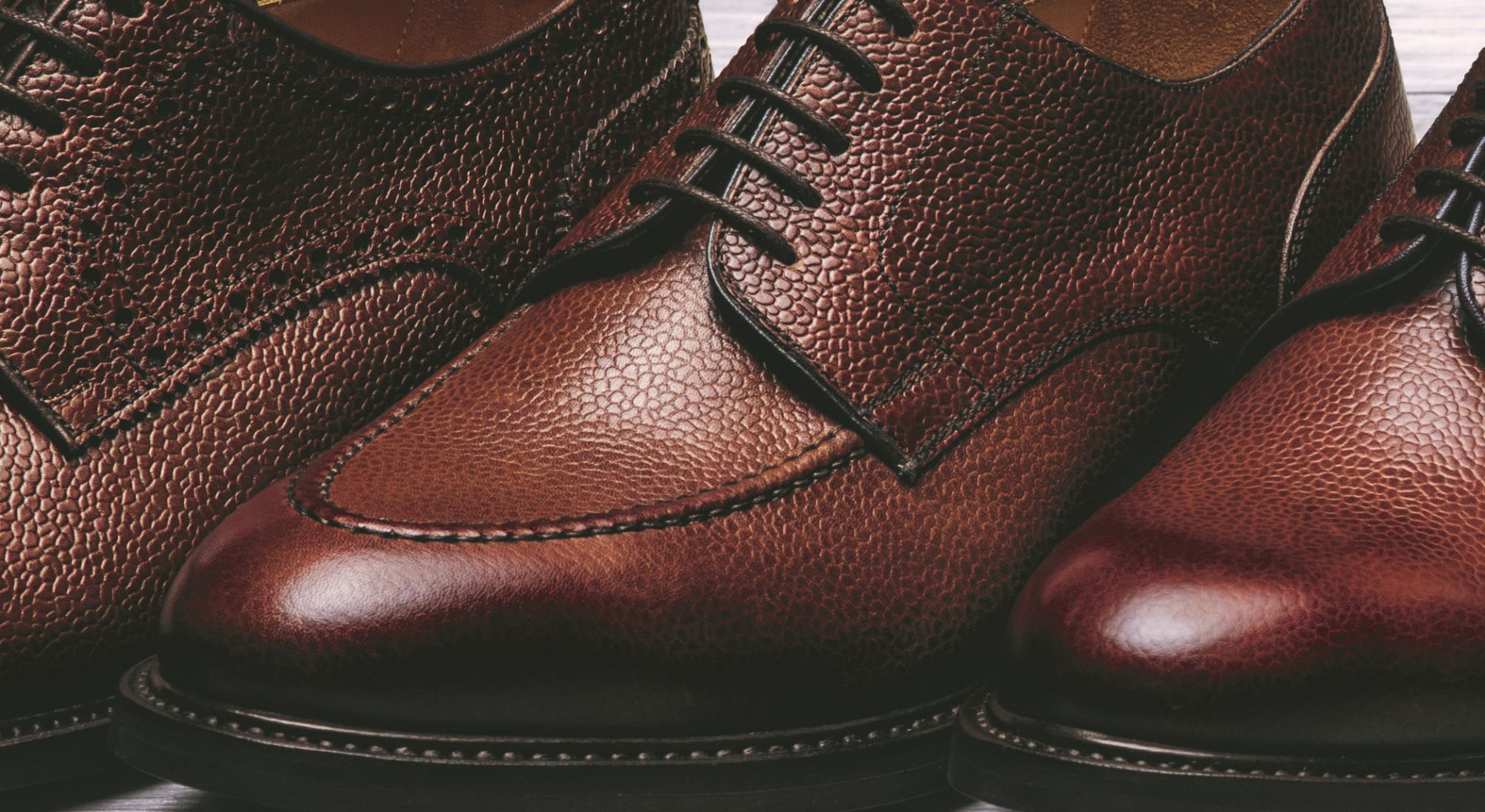 black leather shoe care