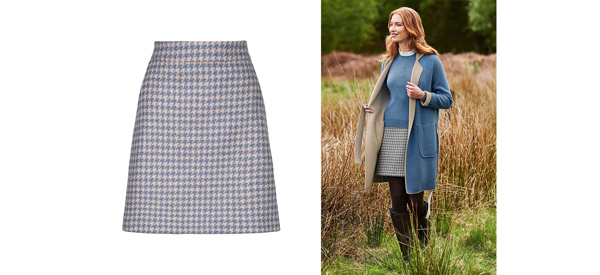 tweed skirt