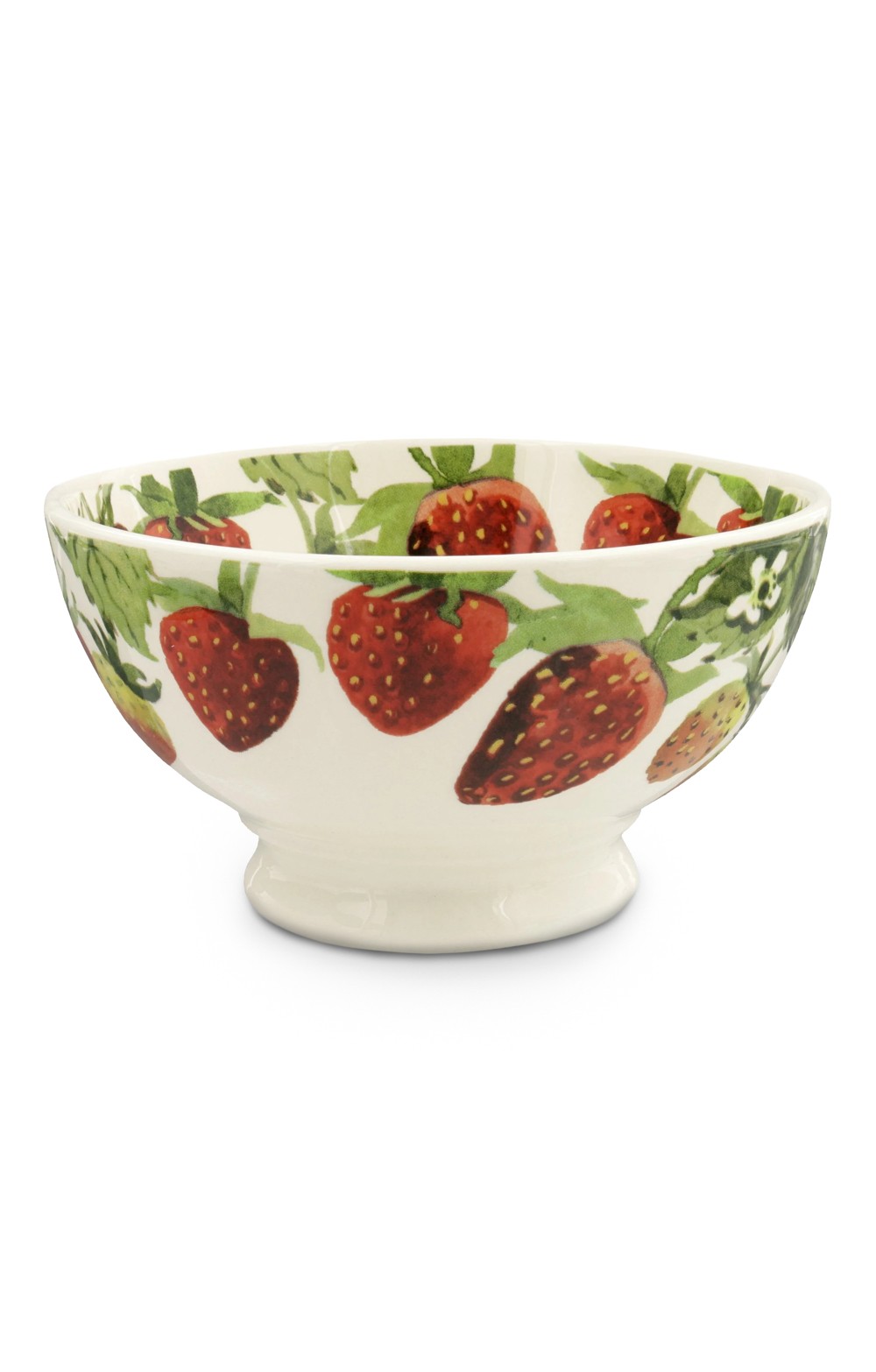  French Bowl, Pink Hearts