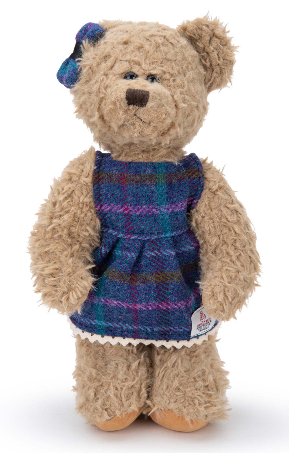 35cm Individually Dressed Harris Tweed Bears House Of Bruar