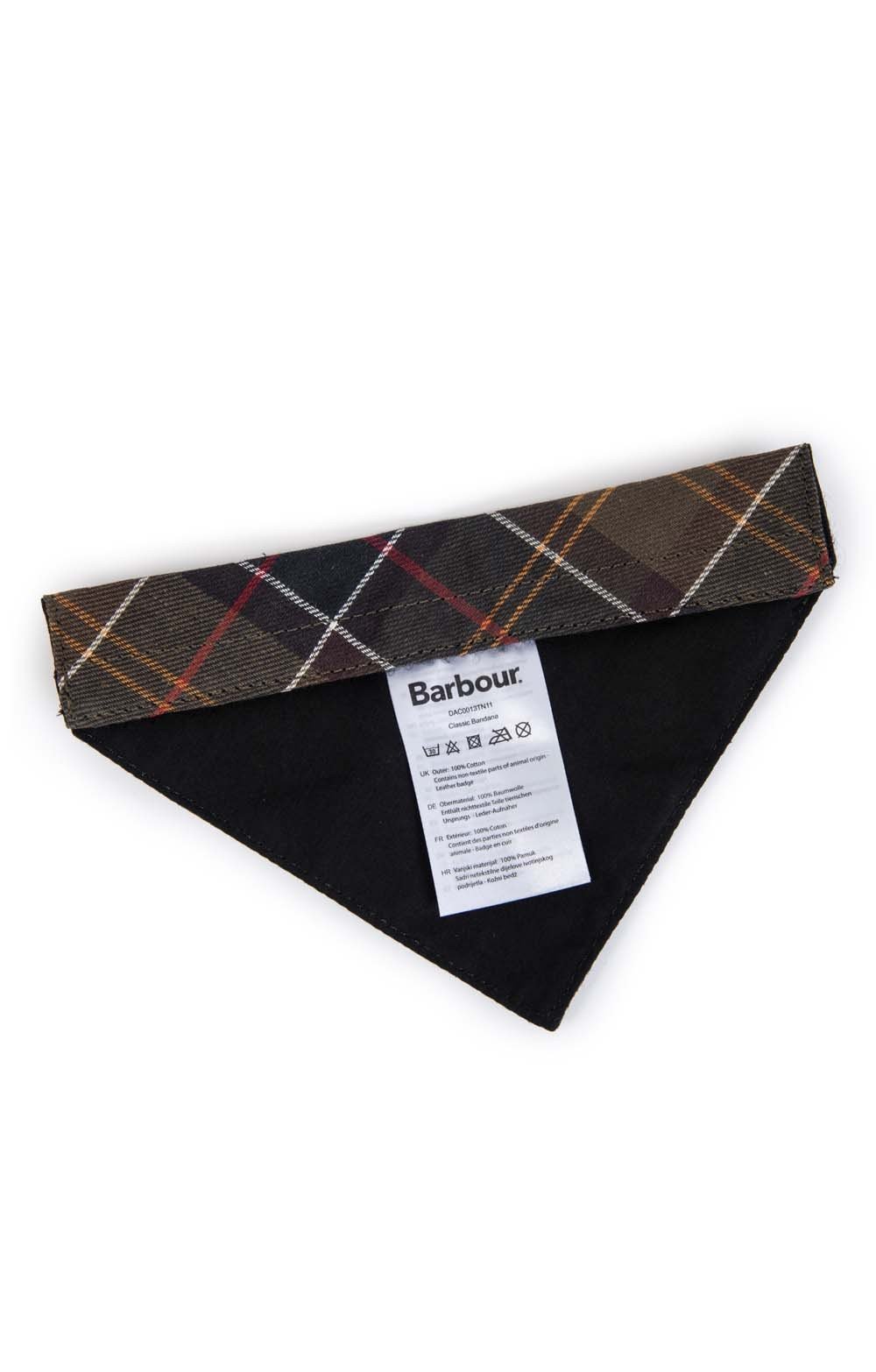 barbour dog neckerchief