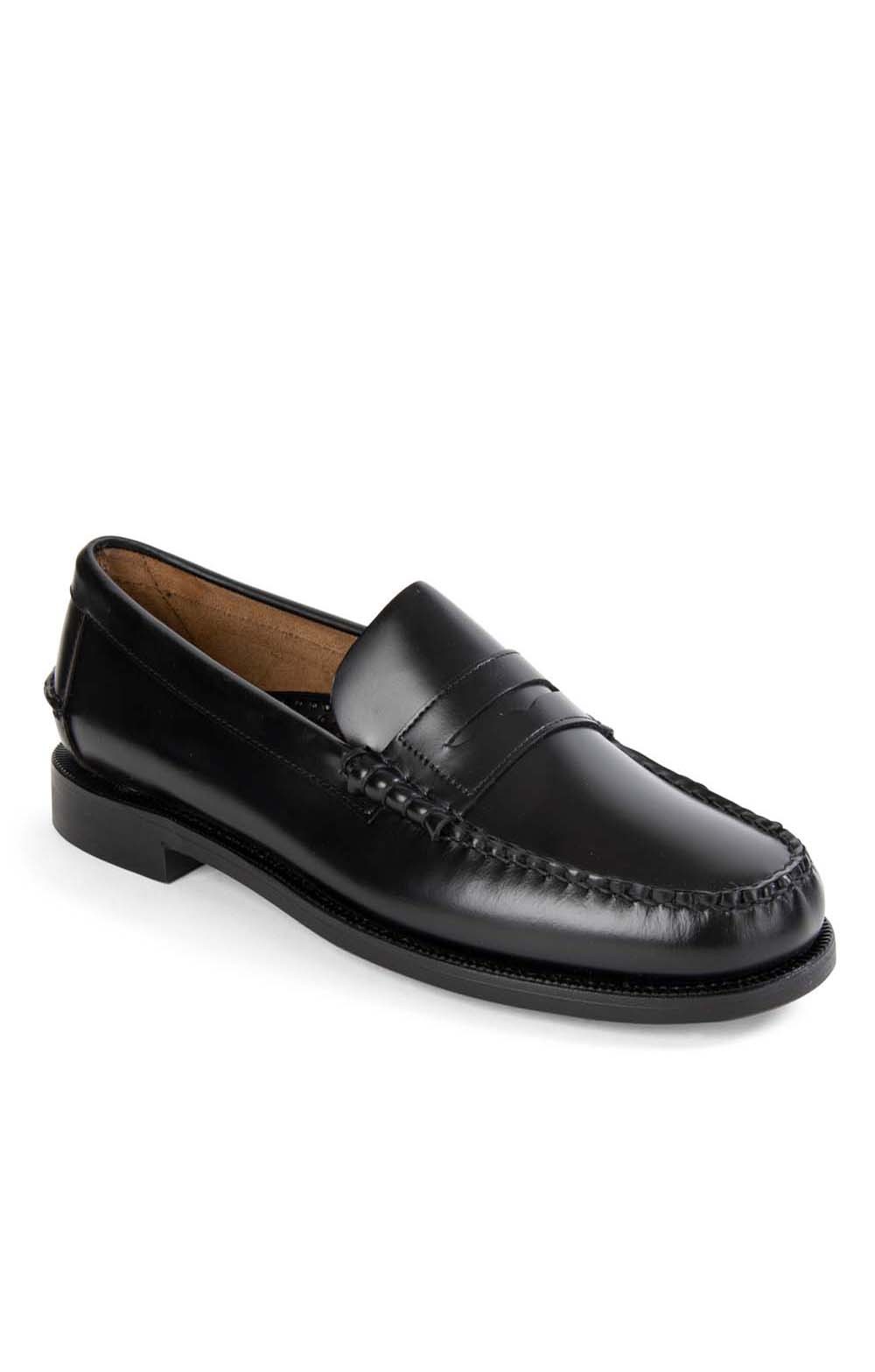 sebago penny loafers