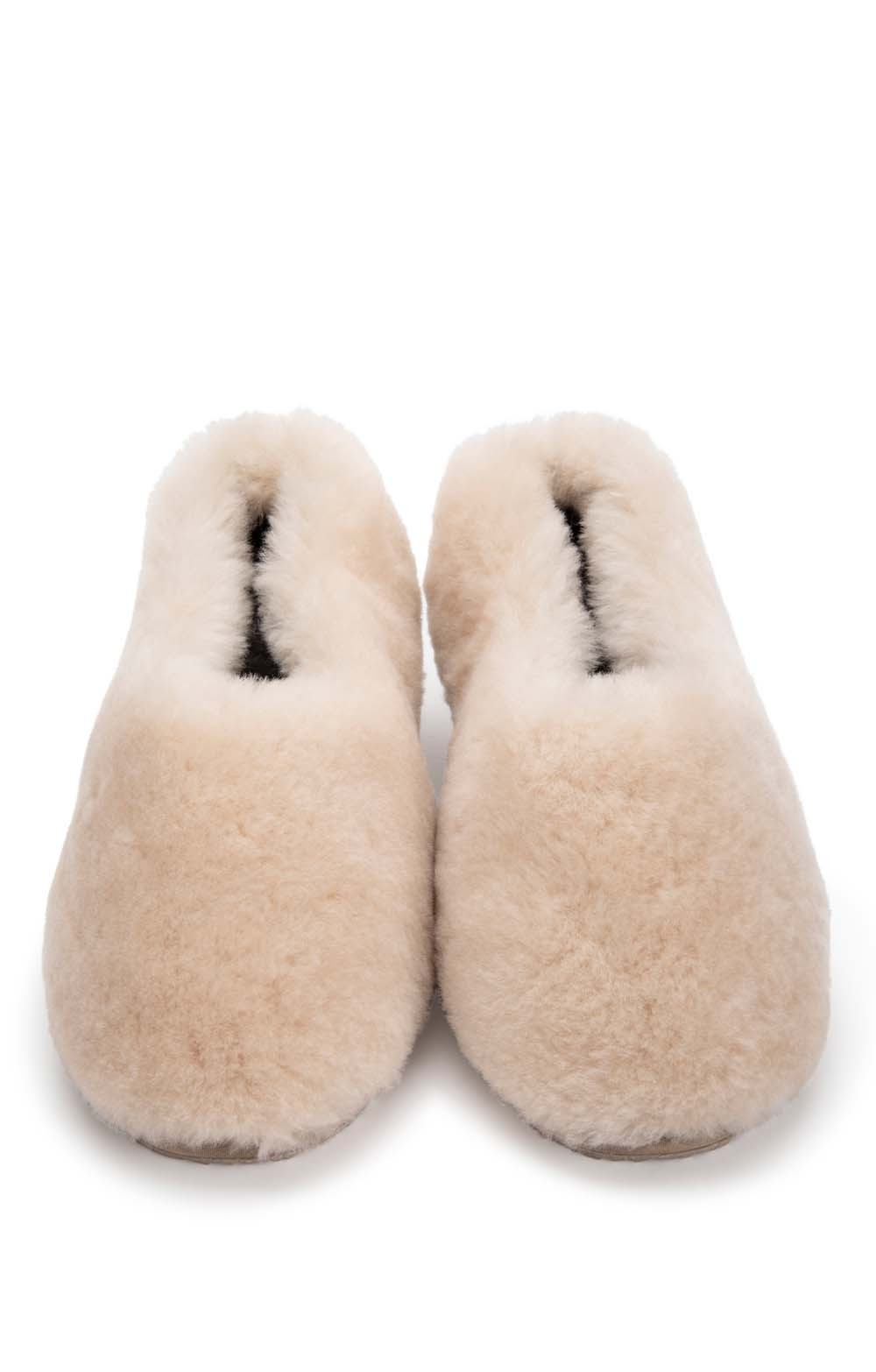 Ladies Sheepskin Slippers - House of Bruar