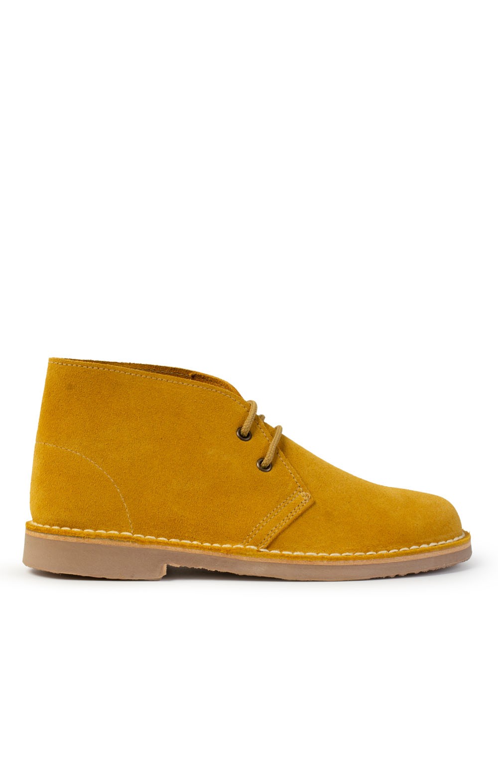 mustard desert boots