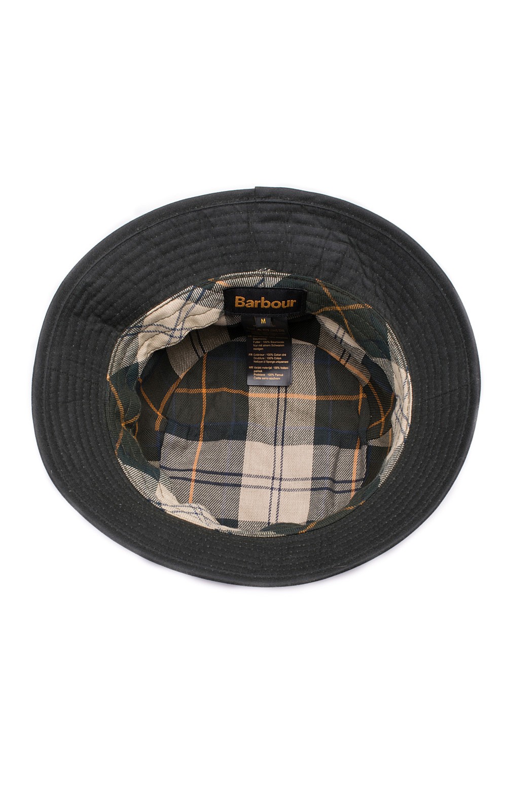 men's barbour waxed sports hat