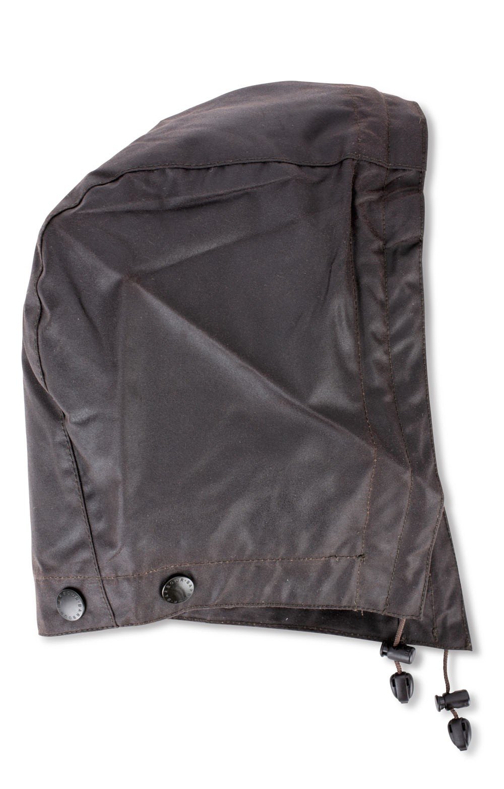 barbour waxed cotton hood