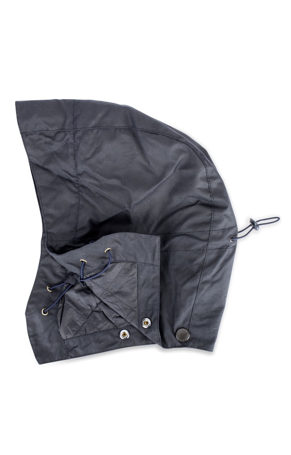 barbour wax storm hood navy