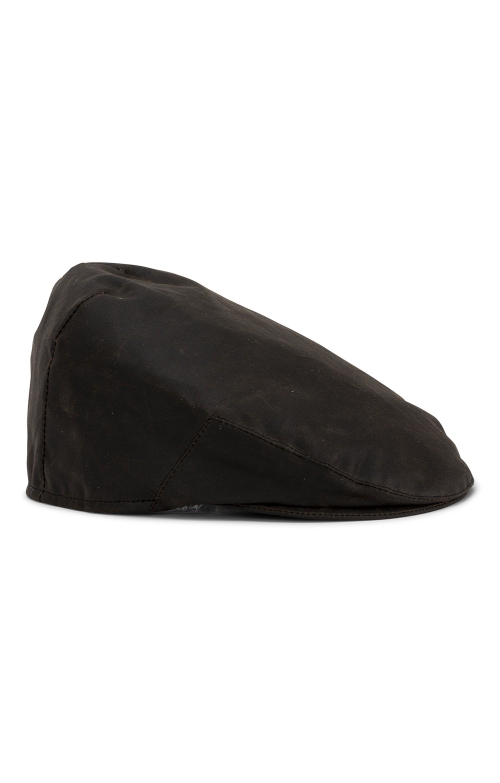 barbour wax flat cap black