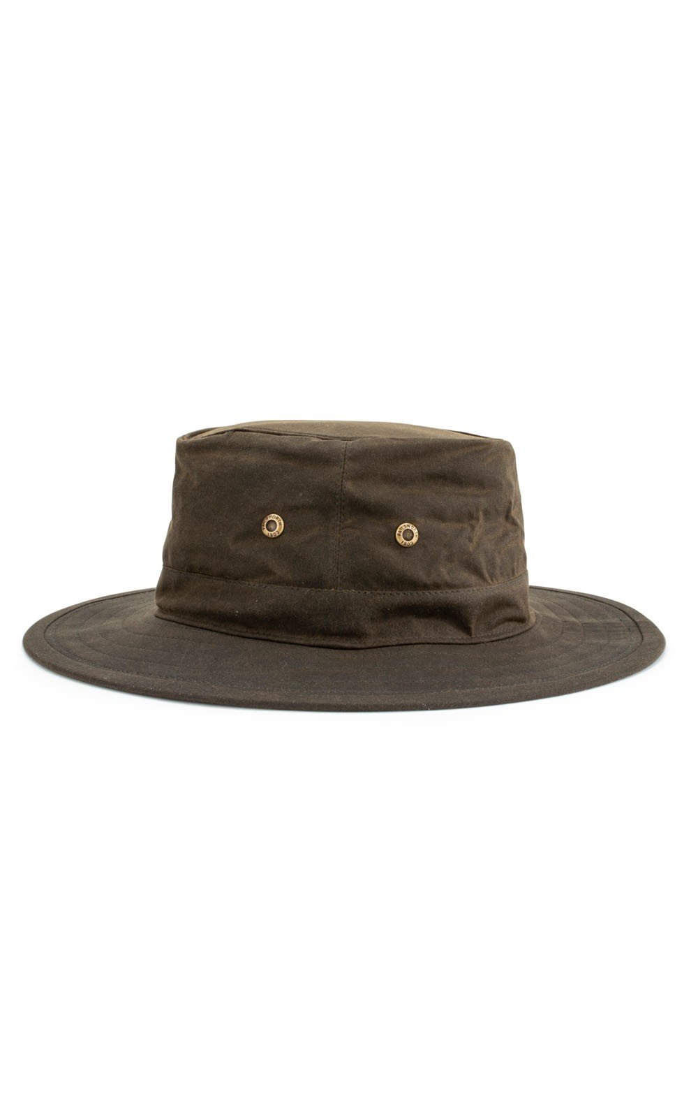  Men's Failsworth Wax Traveller Hat, Brown