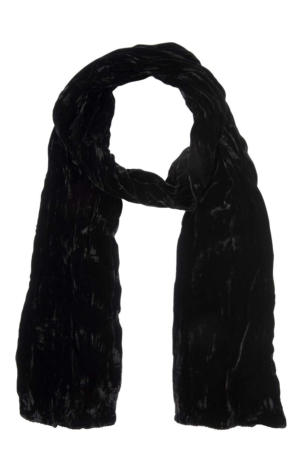silk velvet scarf