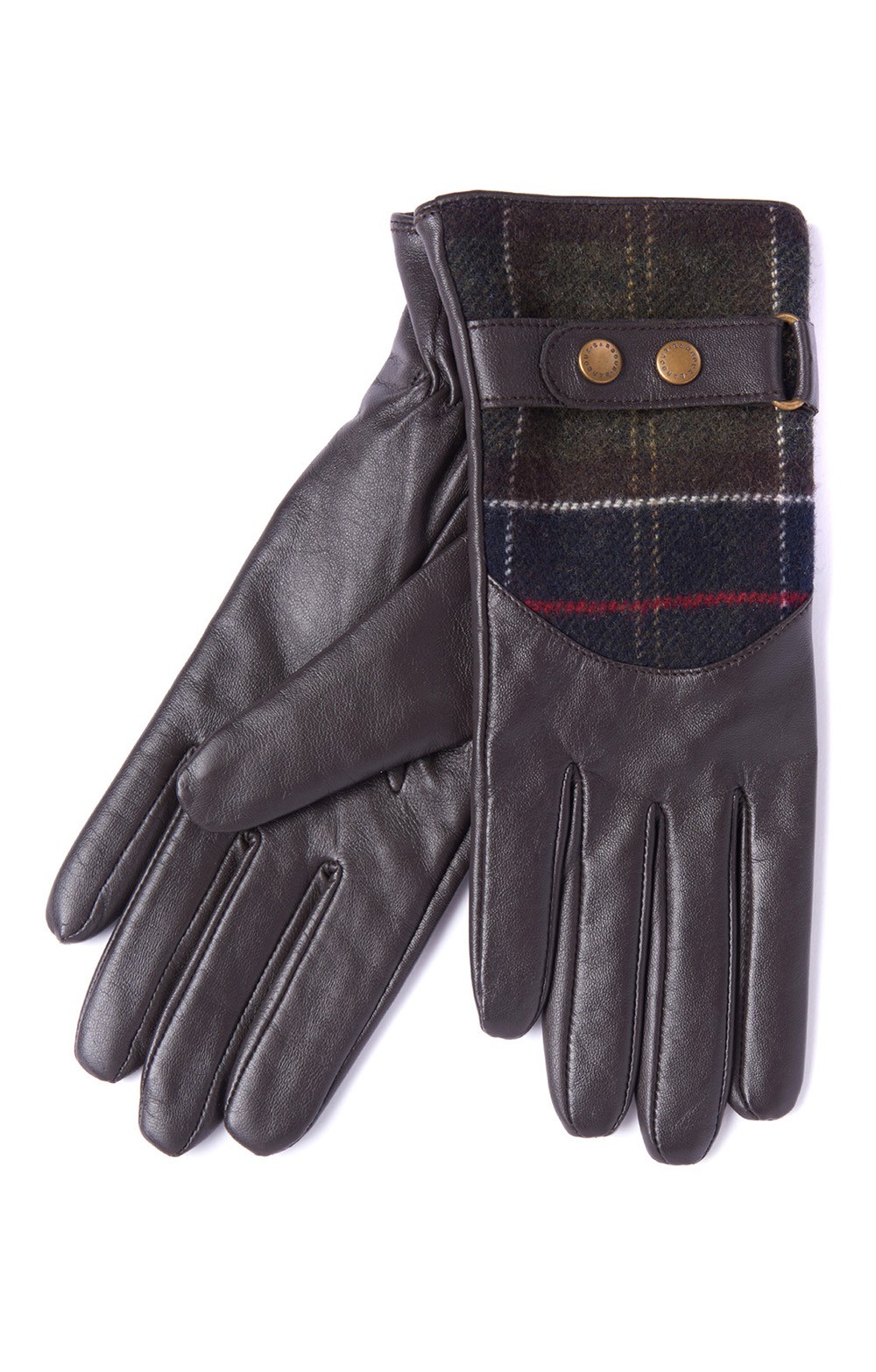 ladies barbour leather gloves