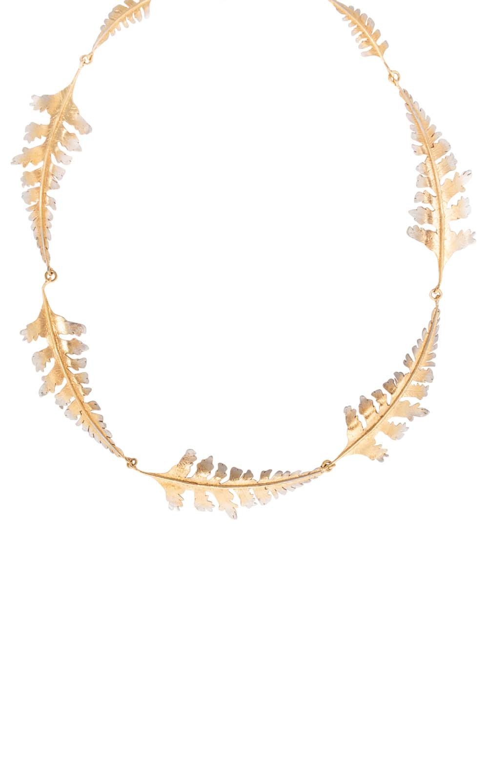 Frosted Fern Necklace