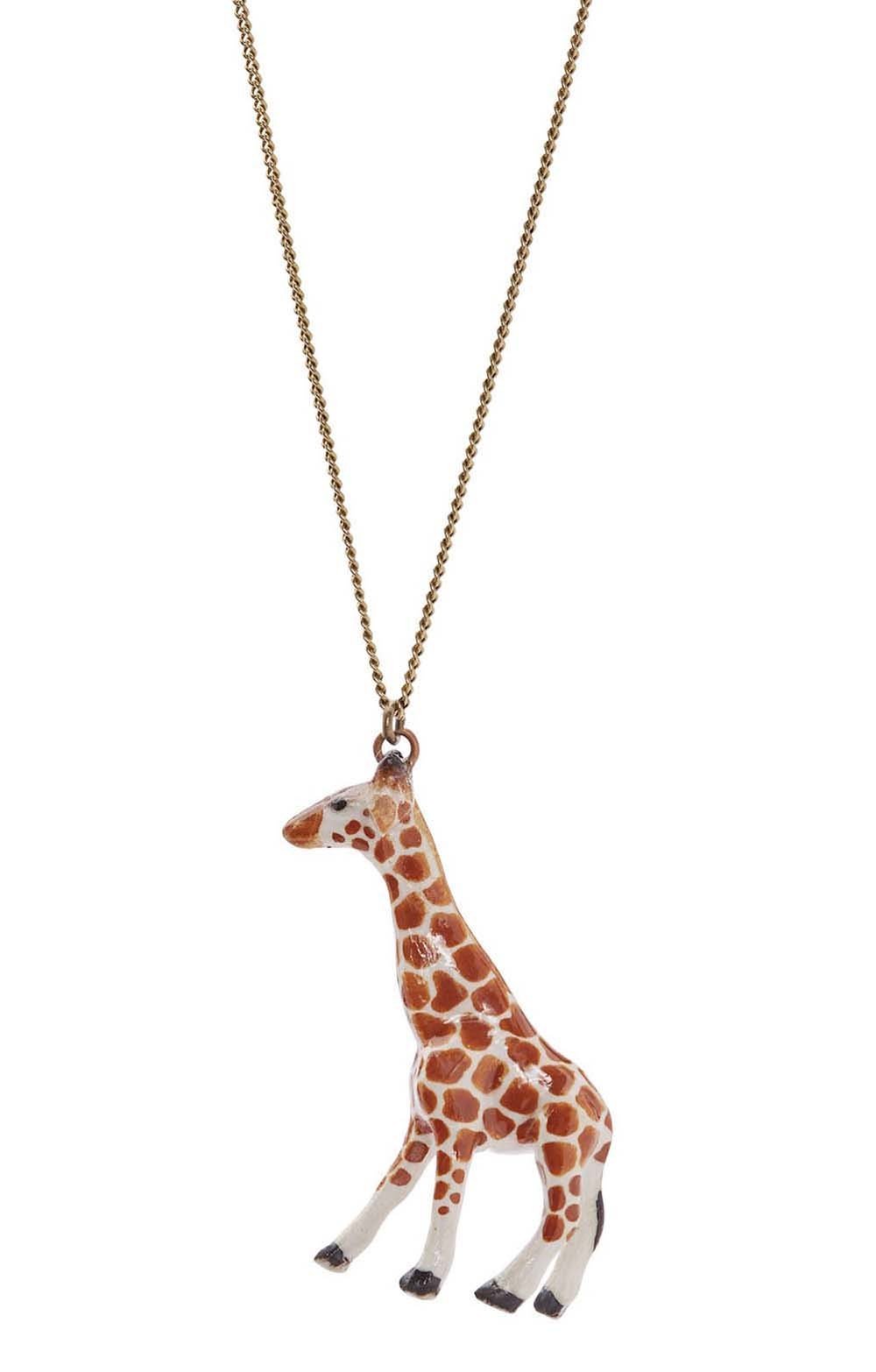 Ladies Giraffe Necklace