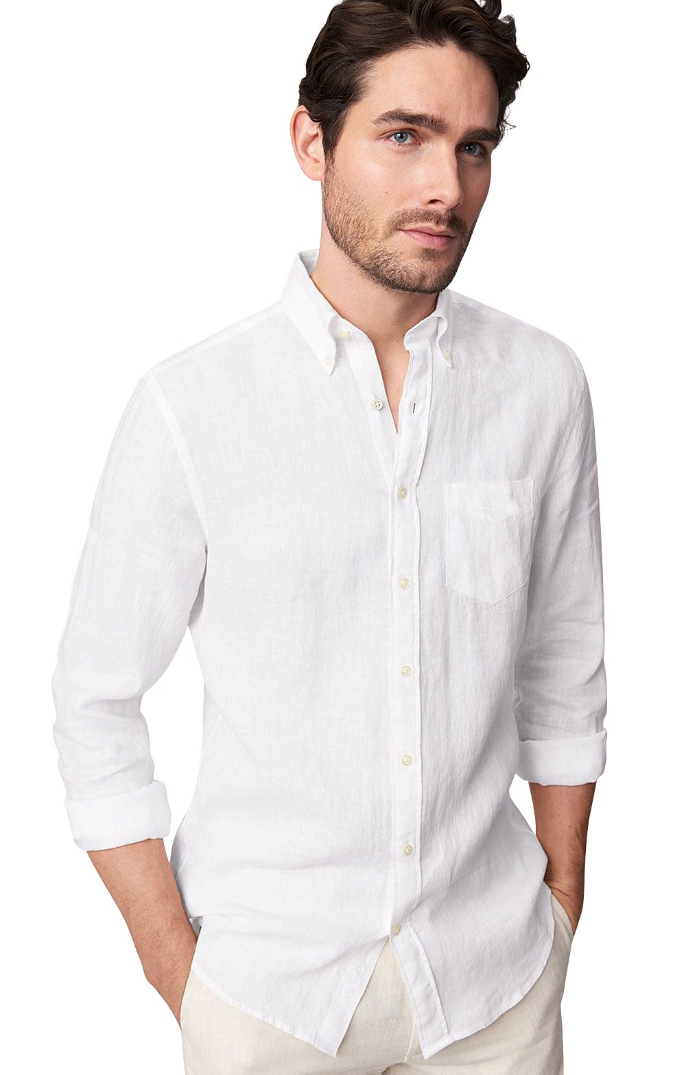 Mens White Linen Shirt Dreamworks Light Blue Regular Fit Shirt Short Sleeve Cotton Oxford Tmens Linen Summer Xl Large Size Brand Gant Material 100