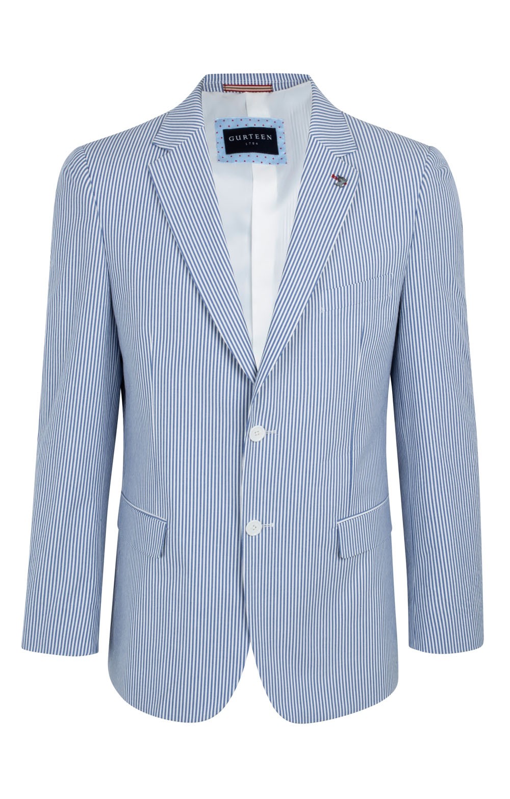 Mens Seersucker Blazer